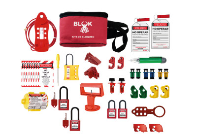 Kit de bloqueadores Lock Out Tag Out